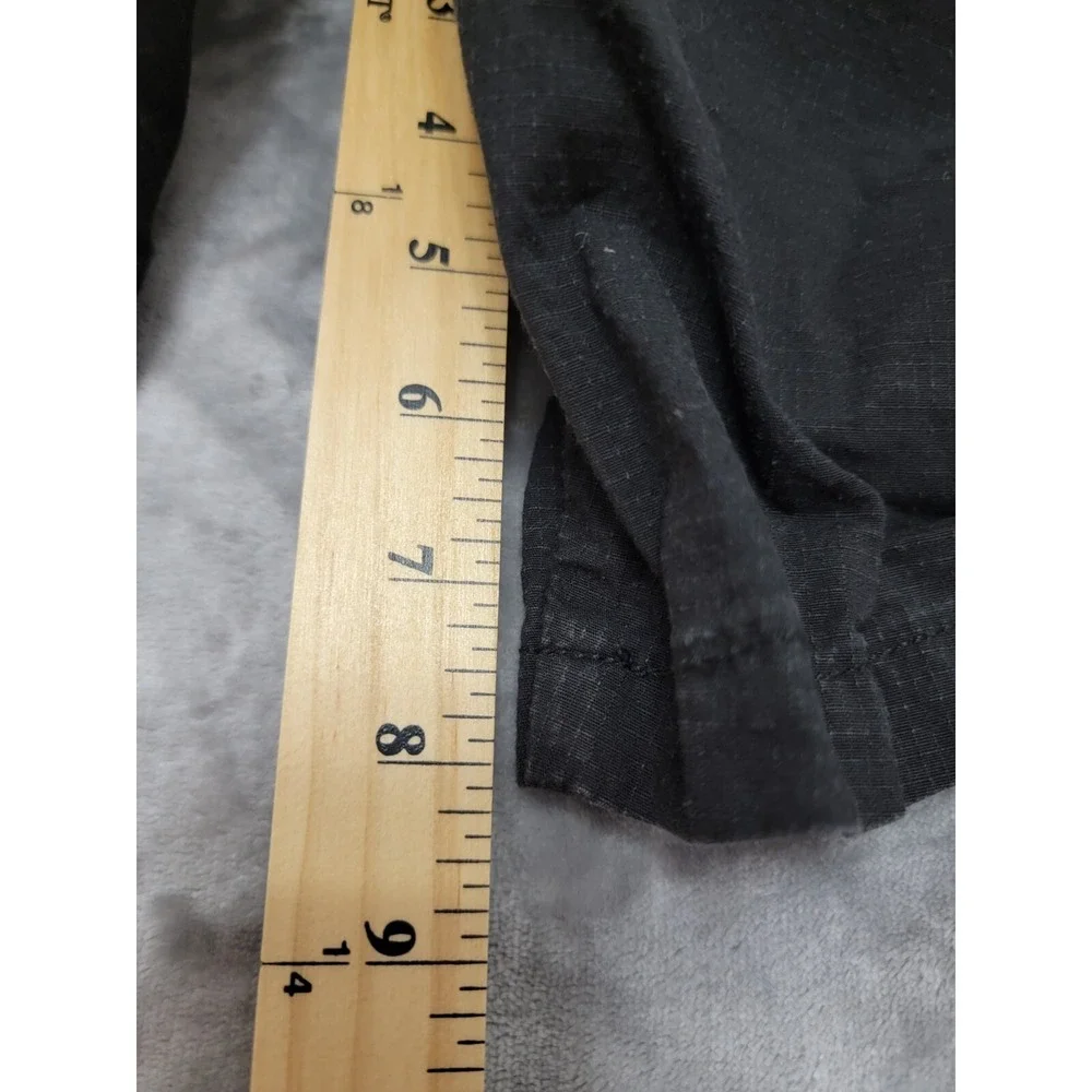 Levi's Ripstop Belted Shorts Mens Medium Black‎ 8